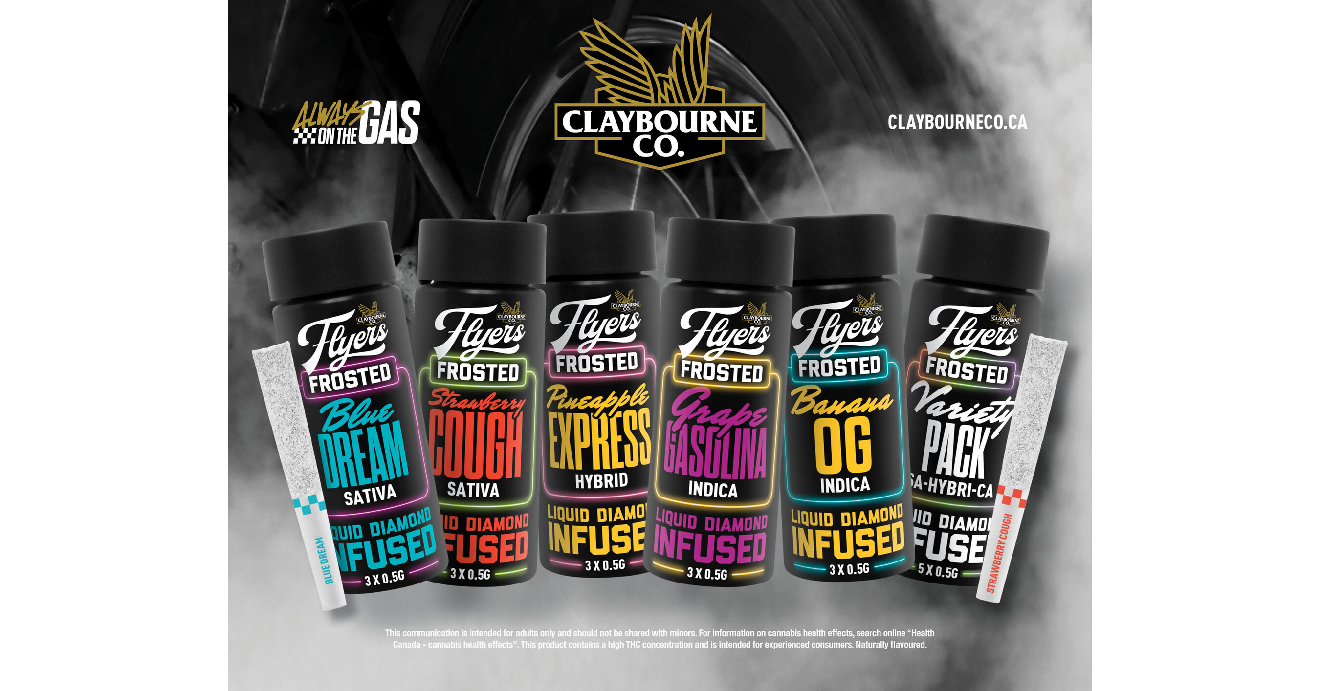 Claybourne Flyers Frosted
